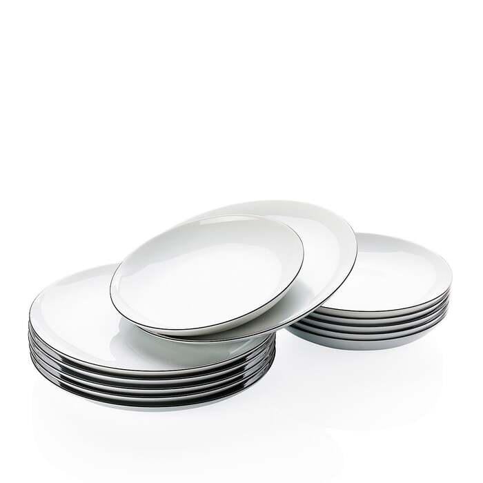 Столовий сервіз Arzberg Cucina 12 пр. Чорний (33497603)