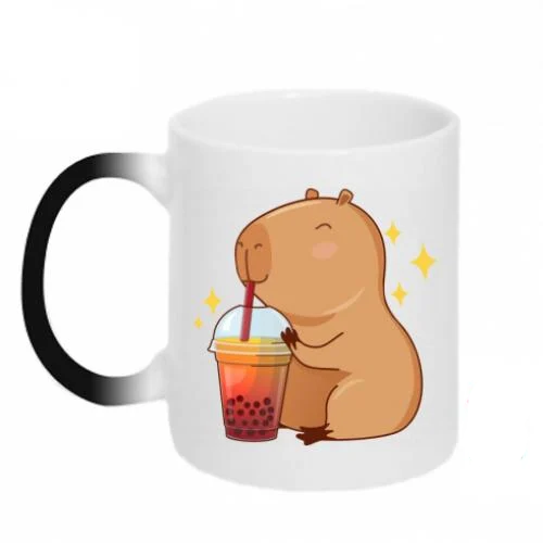 Чашка-хамелеон Капибара Bubble tea (17948233-17-204574)