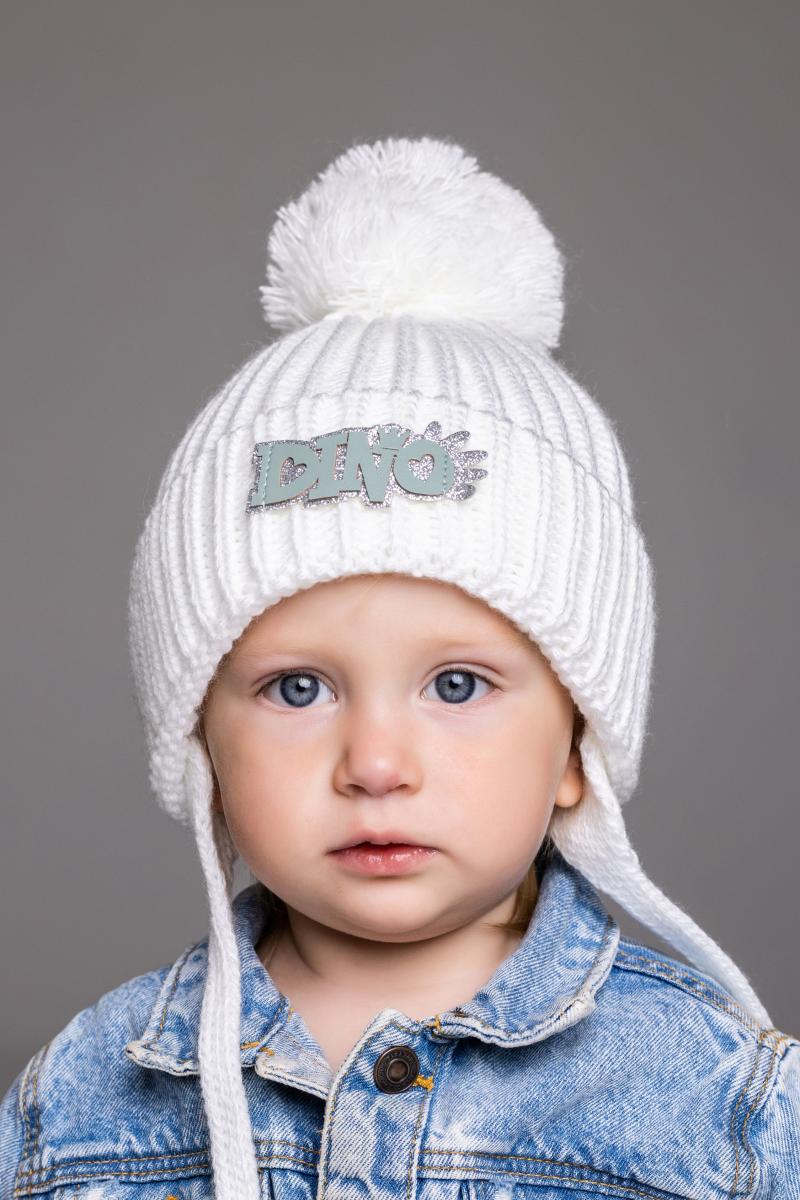 Шапка детская зимняя Alex Сабина 44-48 см Белый