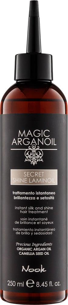 Ламінуючий масло-блиск Nook Cosmetics MAGIC ARGANOIL Secret 250 мл (10031)