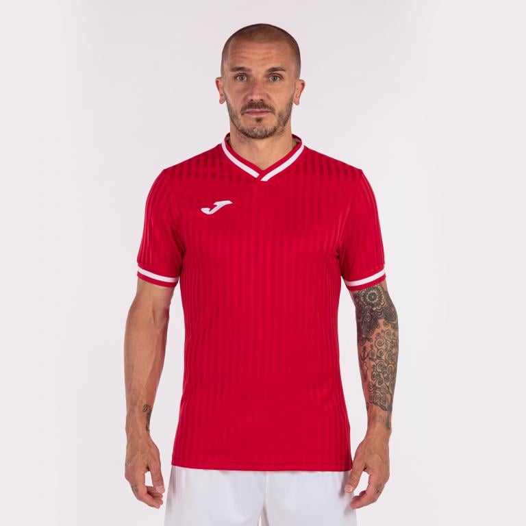 Футболка Joma 101870.600 Toletum Iii Short Sleeve T-Shirt L Red (8424309515188)