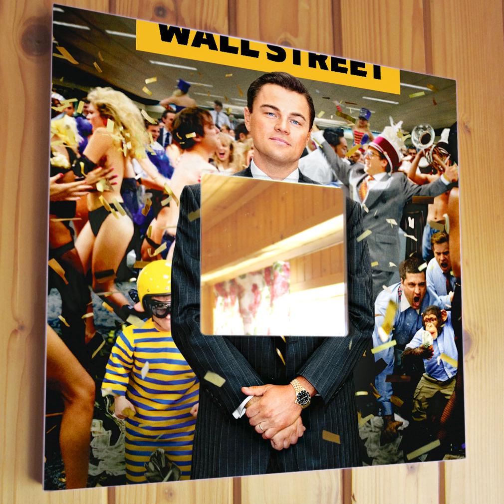 Зеркало Фильм "Волк с Уолл-стрит" 260х260 мм (M04393)