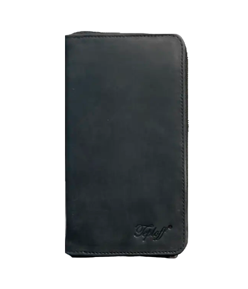 Клатч-кошелек Teploff из натуральной кожи Черный (000146)