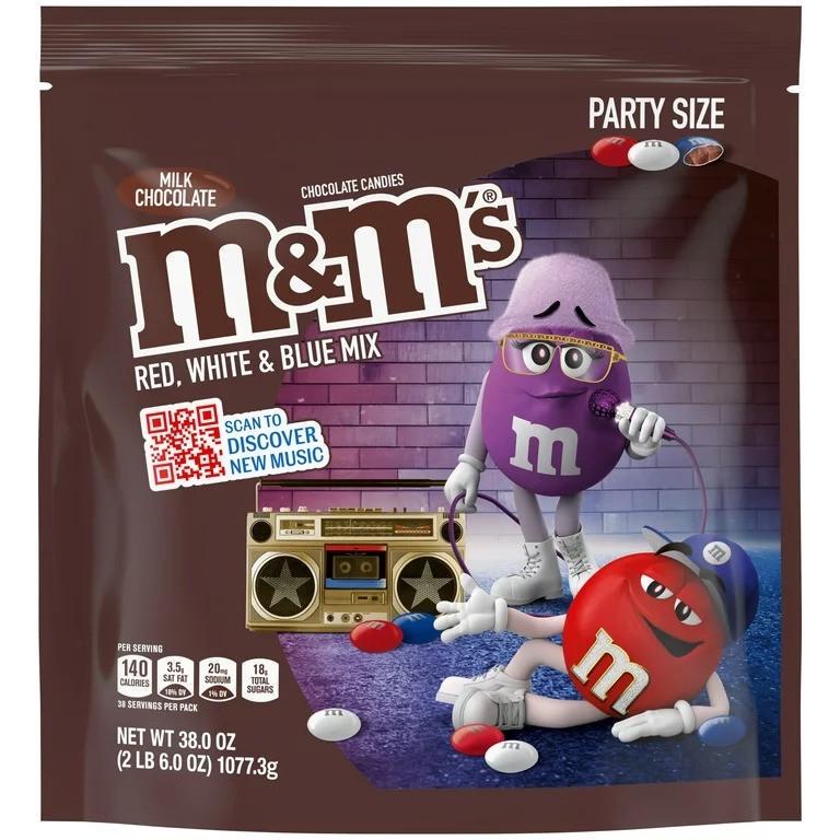 Драже M&M's Milk Chocolate Candy Summer Bulk Pack 1077,3 г (1935850163)