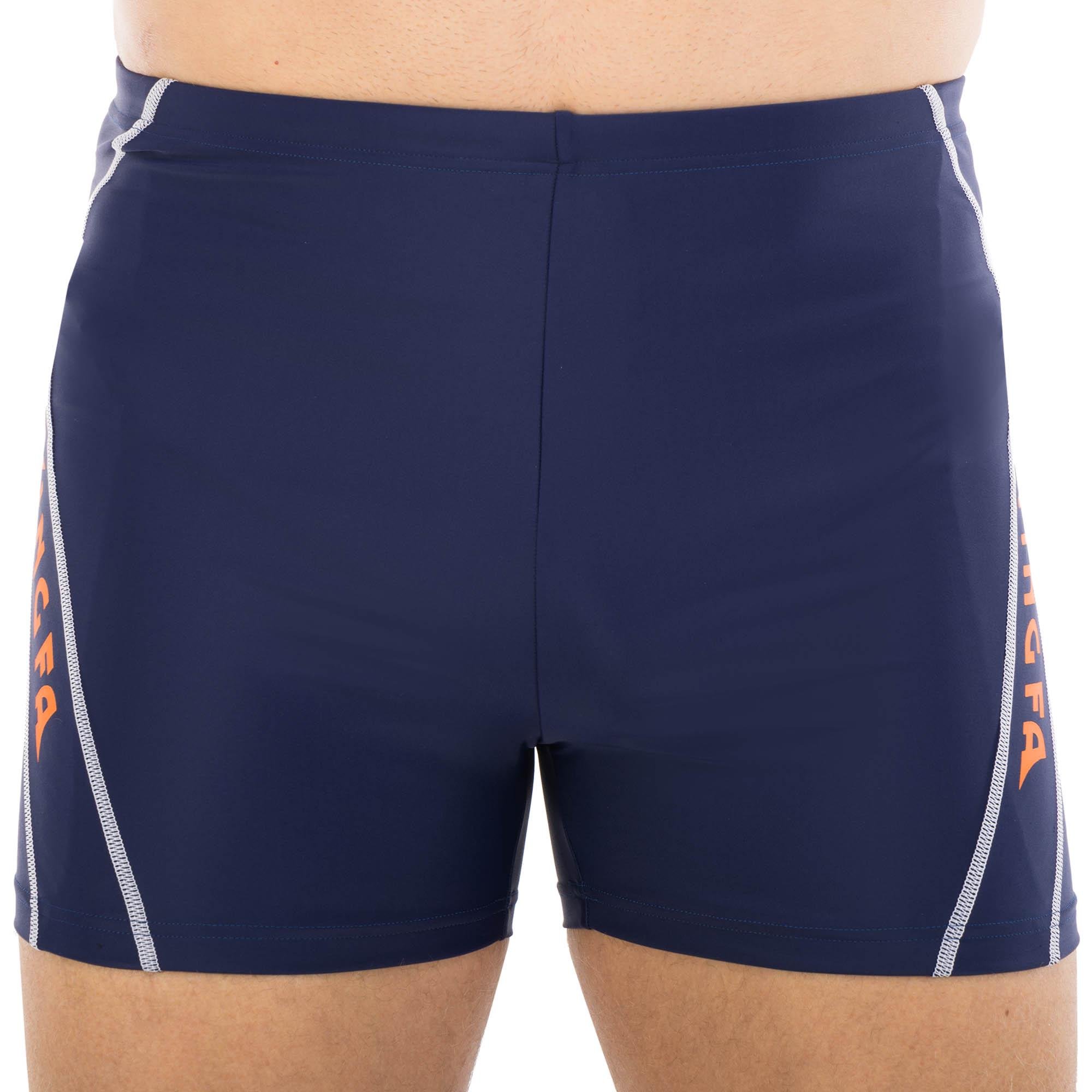 Плавки боксеры мужские для плавания YINGFA 24T858 M Темно-синий (24T858_Темно-синий_M_(155-160) - фото 2 Плавки боксеры мужские для плавания YINGFA 24T858 M Темно-синий (24T858_Темно-синий_M_(155-160) - фото 2