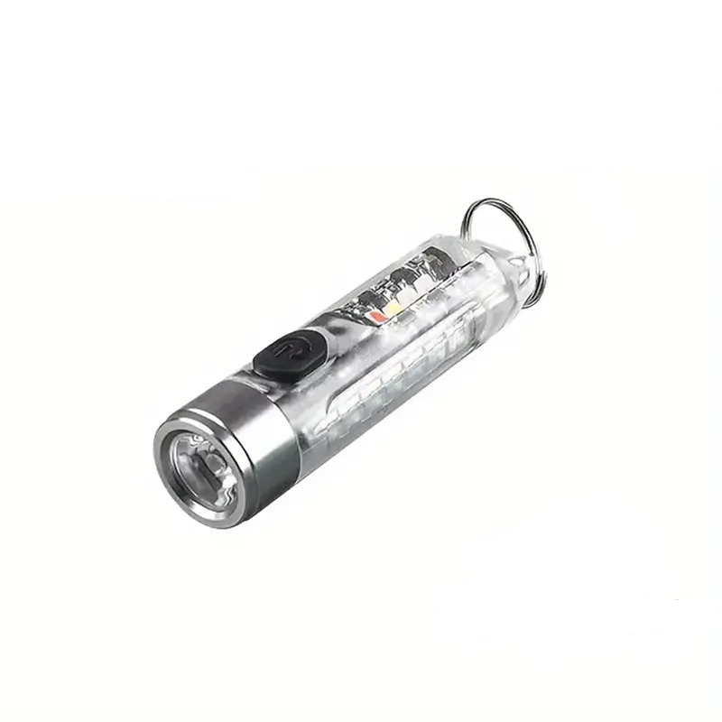 Ліхтарик-брелок ESMARTER Y41 із зарядкою від USB Transparent (33121)