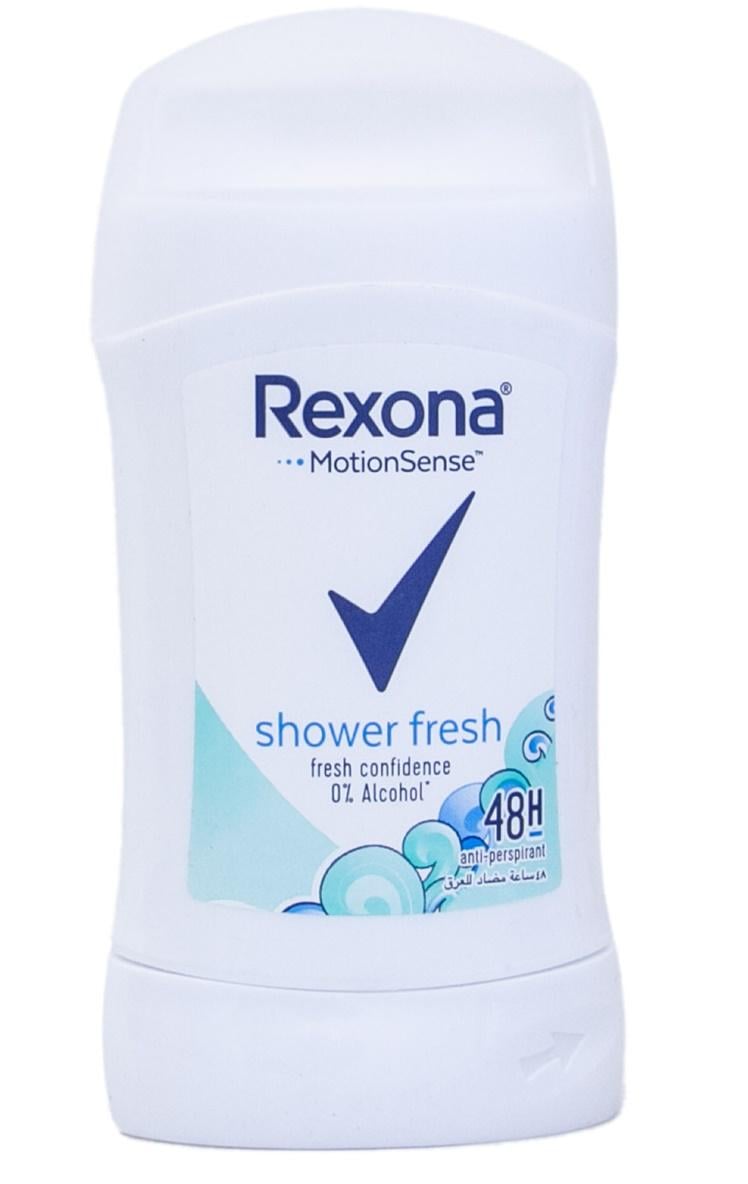 Твердый дезодорант-антиперспирант Rexona Shower Fresh Свежесть душа 40 г (4800888221940)