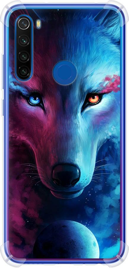 Чехол на Xiaomi Redmi Note 8T Арт-волк (3999sp-1818-42517)
