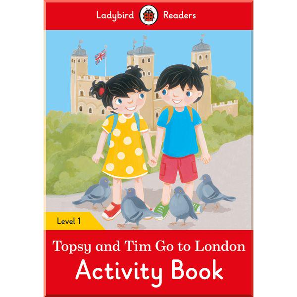 Книга Ladybird "Topsy and Tim: Go to London Activity Book - Ladybird Readers Level 1" (ISBN:9780241297377) - фото 1