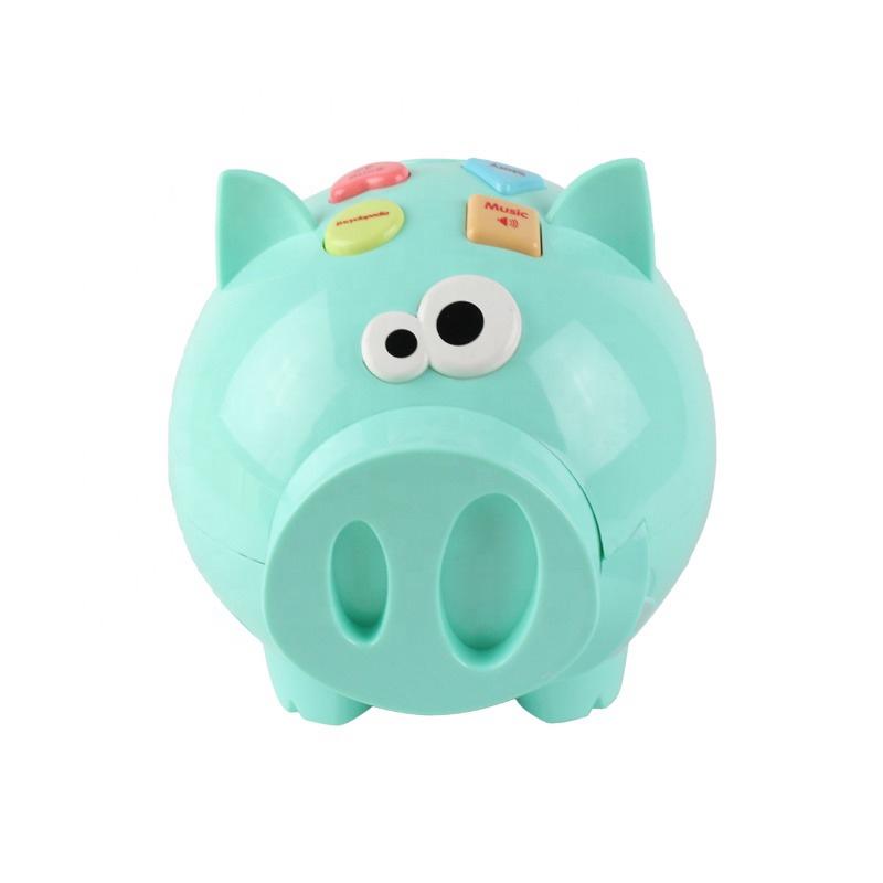 Свинка с микрофоном Funny Stady Pig 3292A Мятный