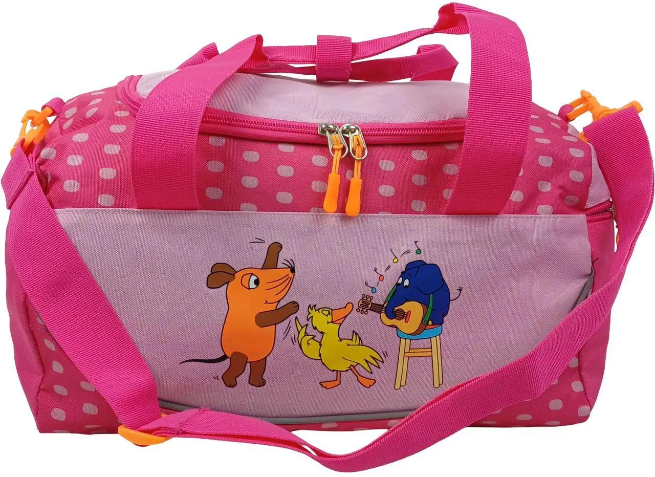 Сумка спортивная Hanson Die Maus детская 18 л Розовый (4061459971927) Сумка спортивная Hanson Die Maus детская 18 л Розовый (4061459971927)