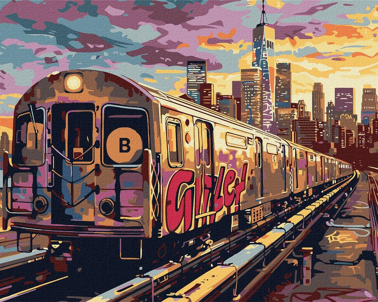 Картина по номерам Ideyka Наземная станция 40х50 см (2889525980)