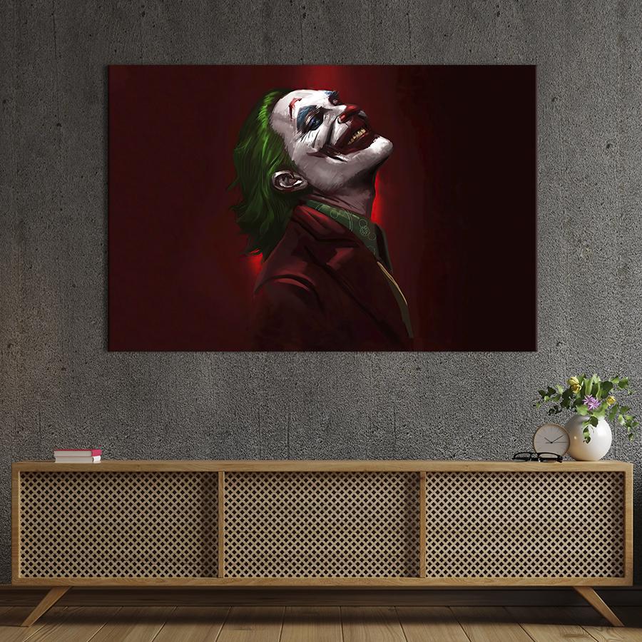 Настенный декор картина на холсте для интерьера Joker 51x34 см (721-1)