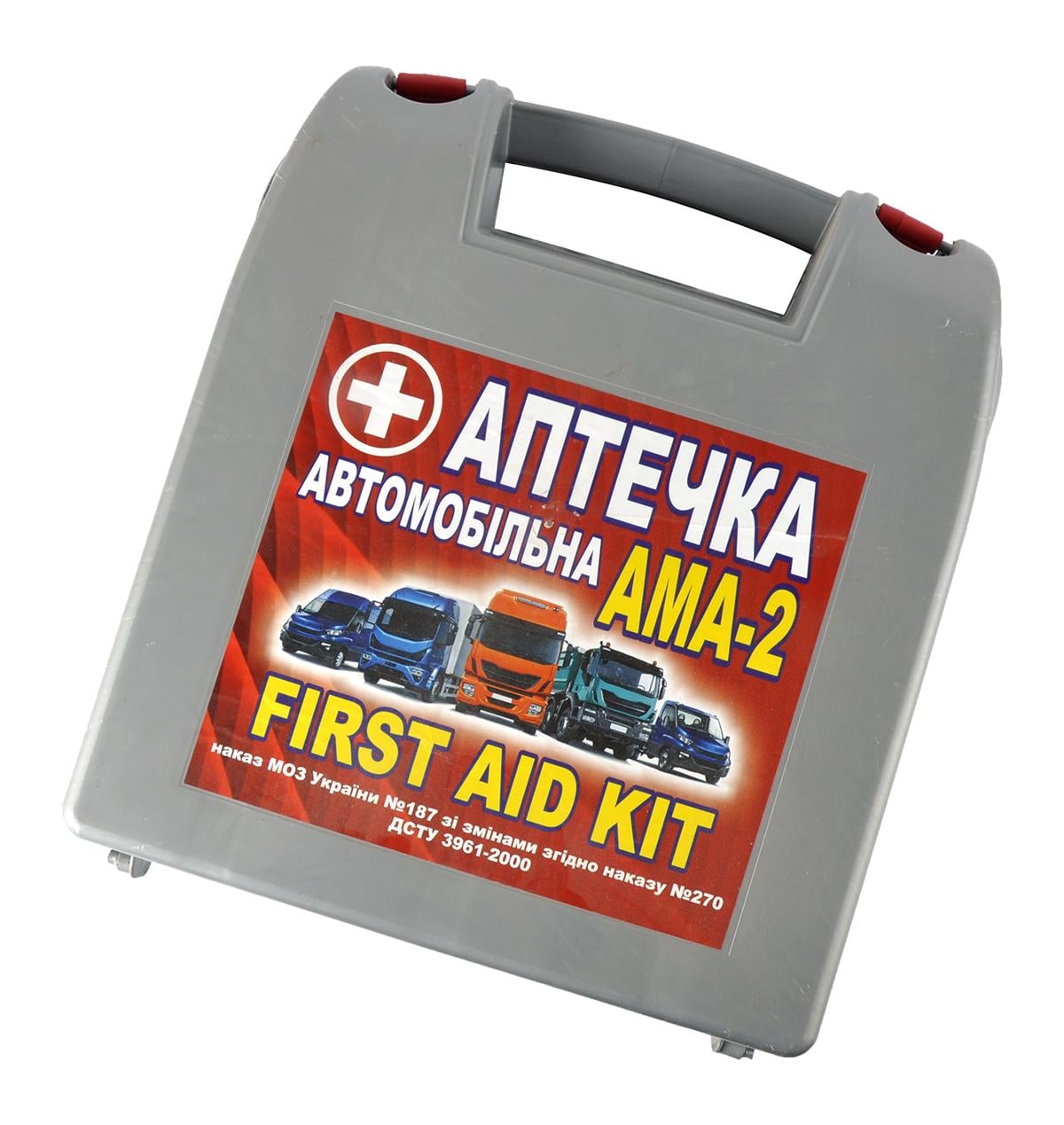 Аптечка АМА-2 до 18 человек bus бокс First Aid Kit Серый (278930)