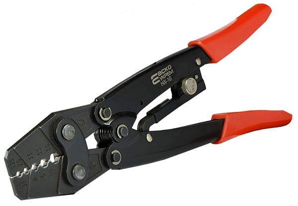 Обжимной инструмент АСКО-УКРЕМ HX-10 1,5-10 мм2 для неизолированных наконечников/гильз (A0170010023)