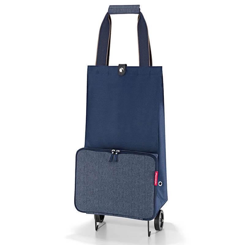 Хозяйственная тележка-трансформер Reisenthel 29x66x27 см 30 л Herringbone dark blue (HK4113)