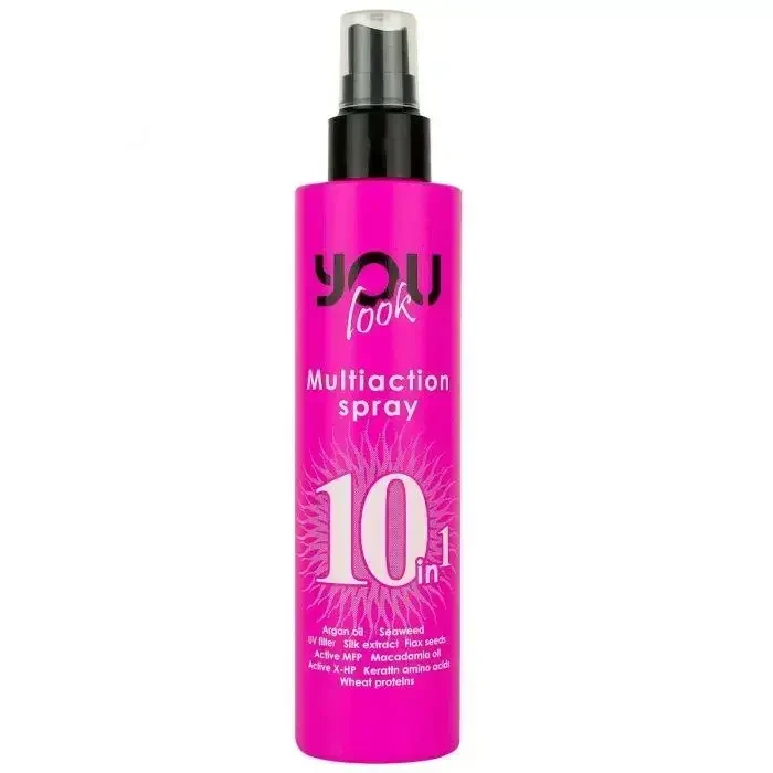 Мультиспрей мгновенного действия You Look Professional Multiaction Spray Pink 10в1 200 мл