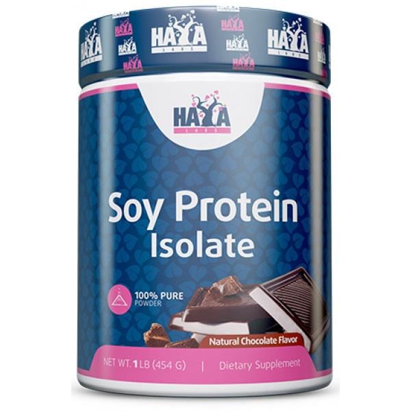 Протеин Haya Labs 100% Soy Protein Isolate Chocolate 454 g 14 servings