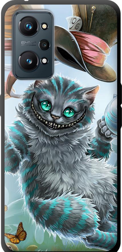 Чехол на Realme GT Neo 2 Чеширский кот 2 (3993b-2489-42517)