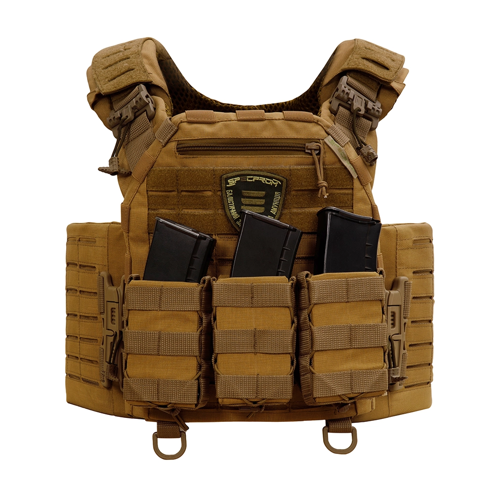 Плитоноска SPECPROM WARMOR Gen5 V2 и 3 подсумка АК Койот - фото 2 Плитоноска SPECPROM WARMOR Gen5 V2 и 3 подсумка АК Койот - фото 2