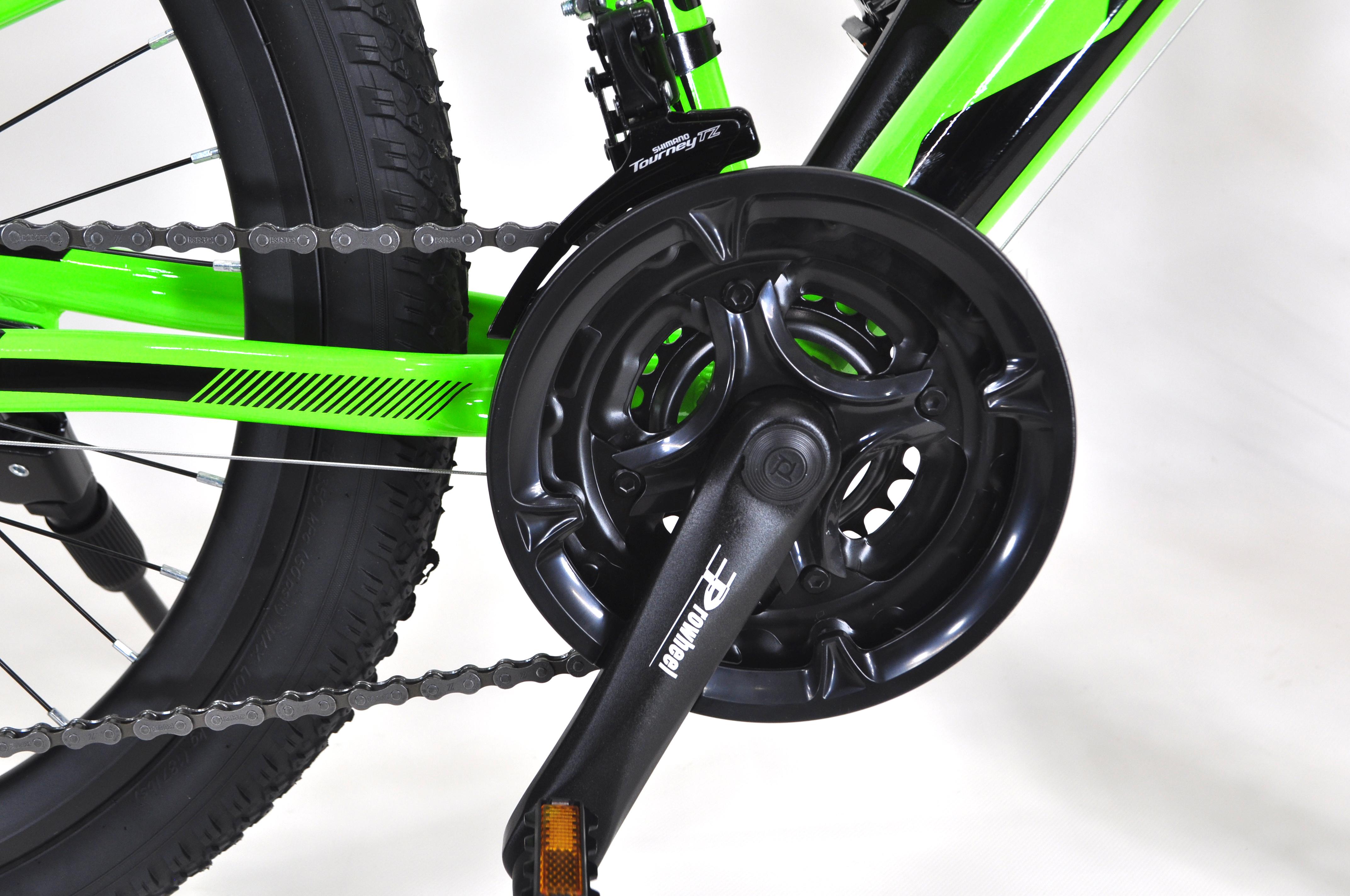 Велосипед підлітковий 24" Ardis Ezreal 11" Зелений - фото 4 Велосипед підлітковий 24" Ardis Ezreal 11" Зелений - фото 4