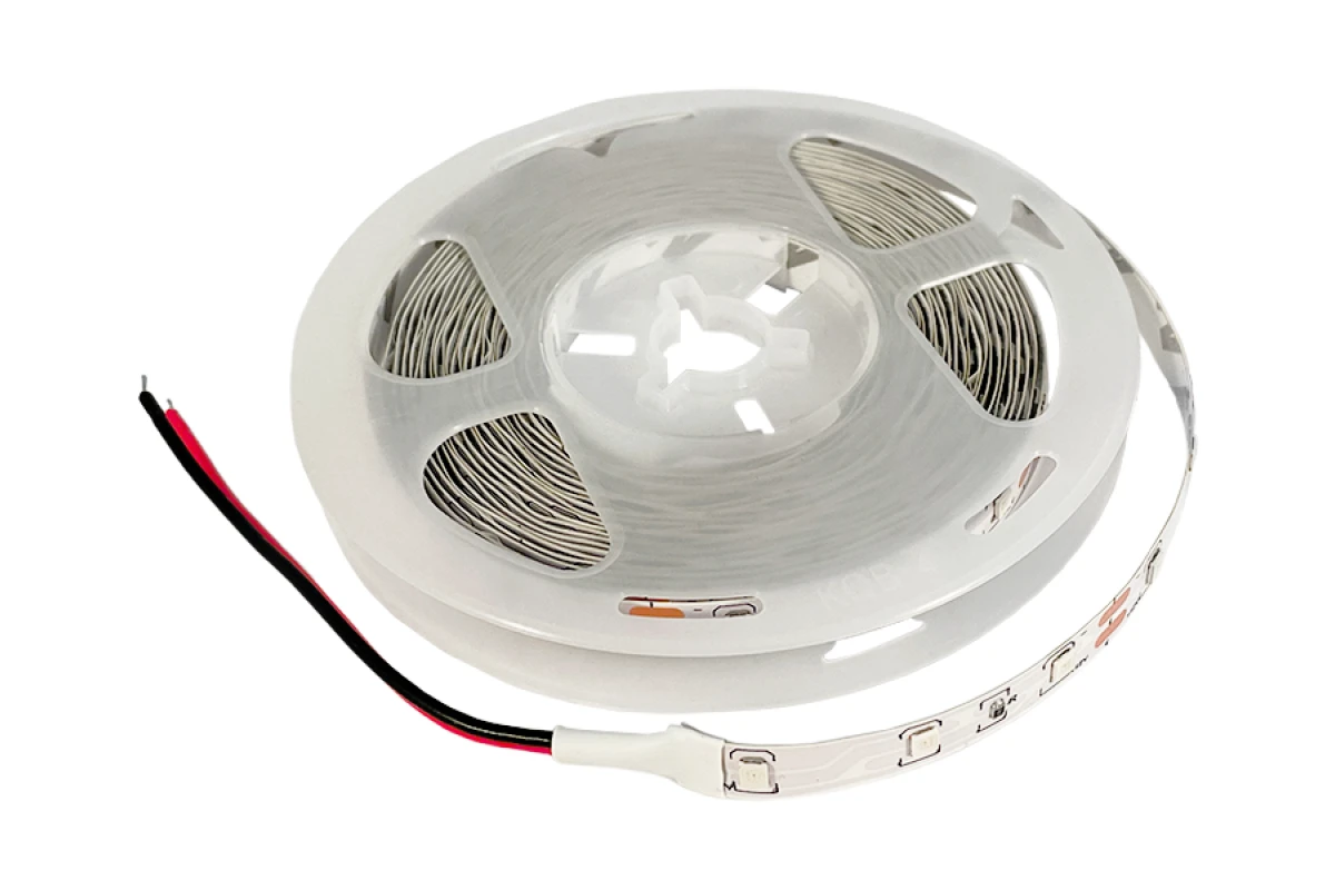 Светодиодная лента LEDUA 3528 60LED/8 мм/12V/4,8W/м IP20 Желтый (23116257)