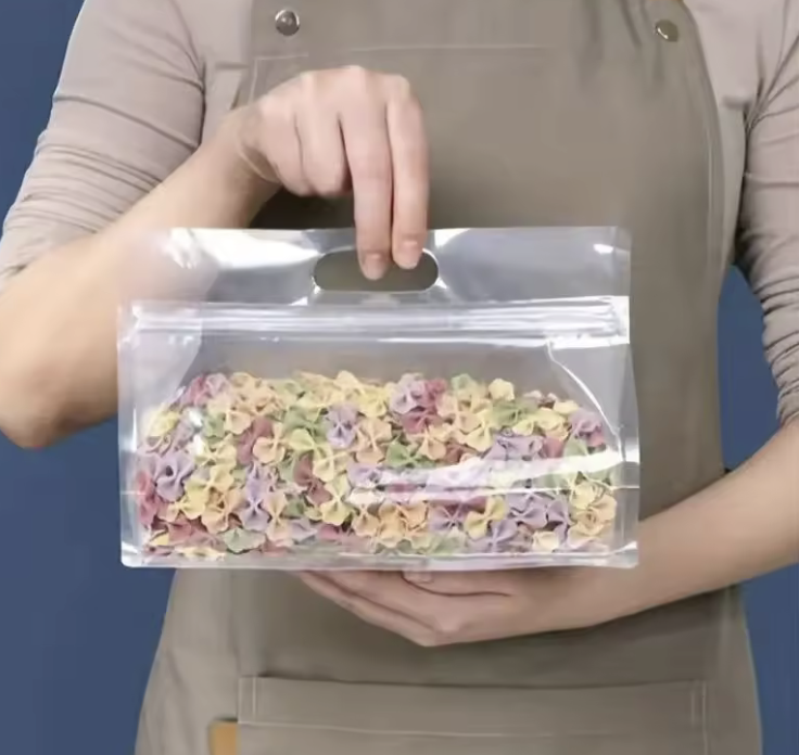 Пищевой пакет герметичный многоразовый с застежкой-зип для сухих продуктов и перекусов (23818829) - фото 5