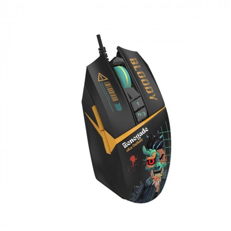 Компьютерная мышка проводная A4Tech Bloody W63 Max RGB Renegade Midnight (26712171) - фото 2
