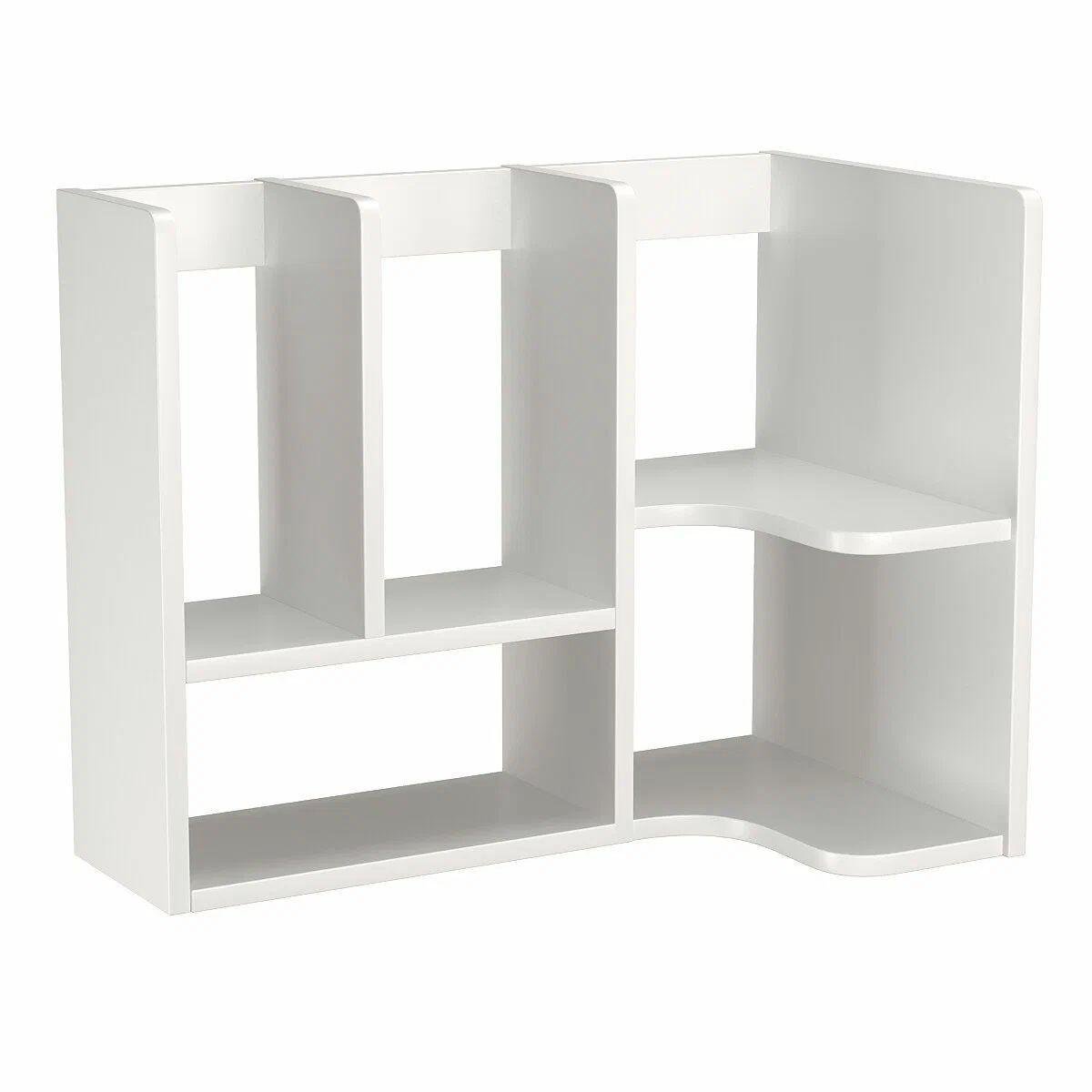 Полка-надстройка настольная из дерева Алара зефир (АКД-009220)