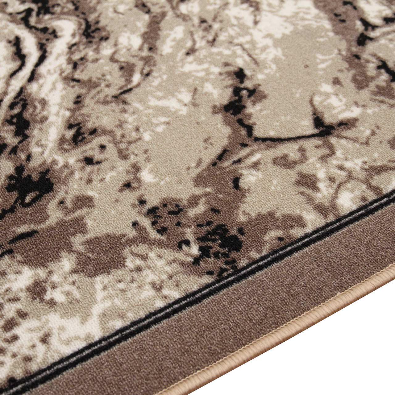 Ковер безворсовый на войлочной основе DAKARIA Print Run Мираж p13 1x1,5 м Бежевый (00-00019246) - фото 4