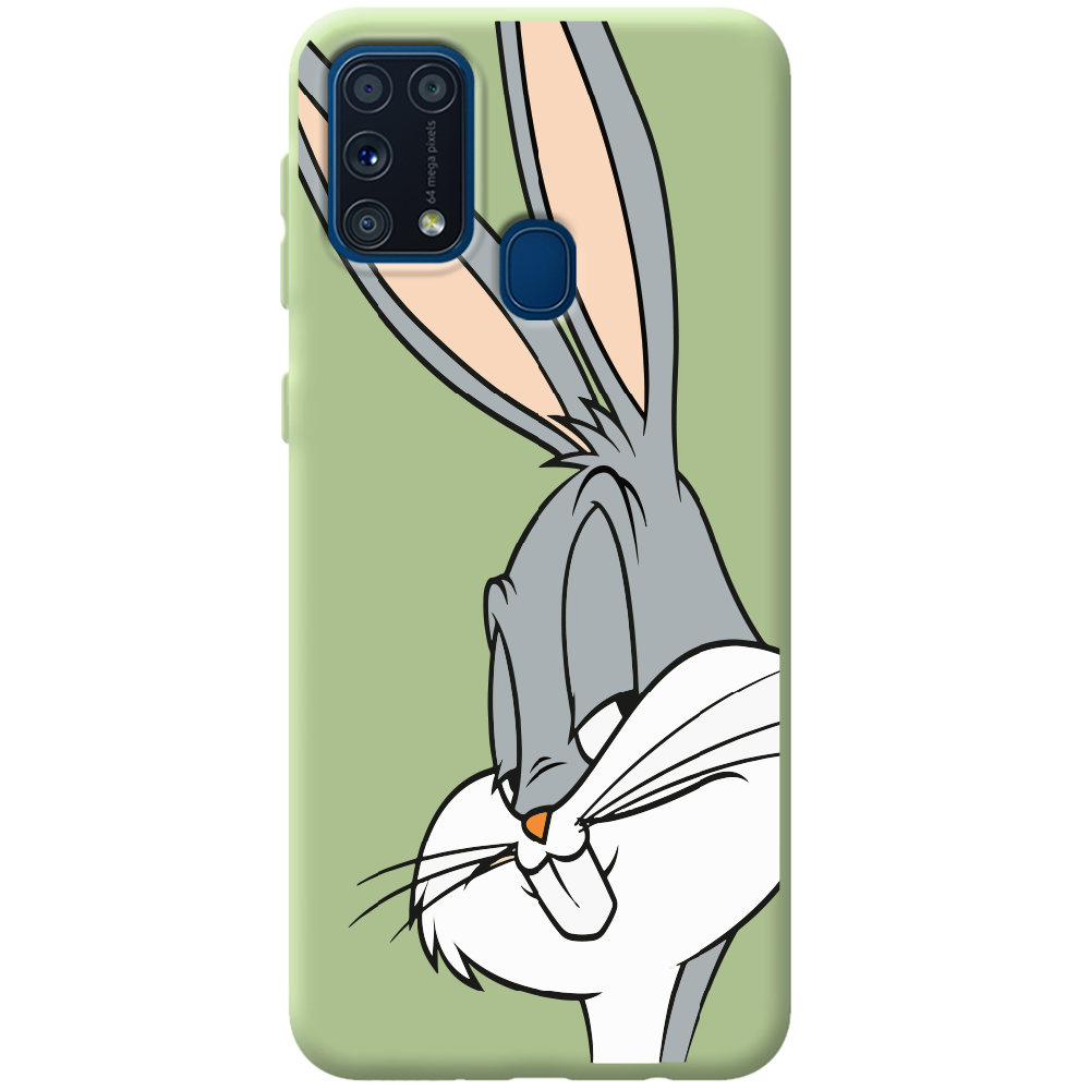 Чехол Boxface Samsung M315 Galaxy M31 Lucky Rabbit Зеленый силикон (39091-bk81-41820)