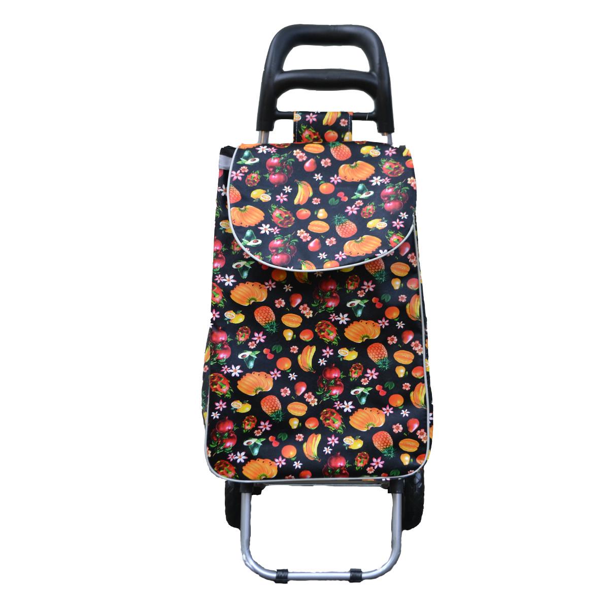 Тачка-сумка двухколесная Stenson MH-2784 металл 94 см Fruits (iz12216)