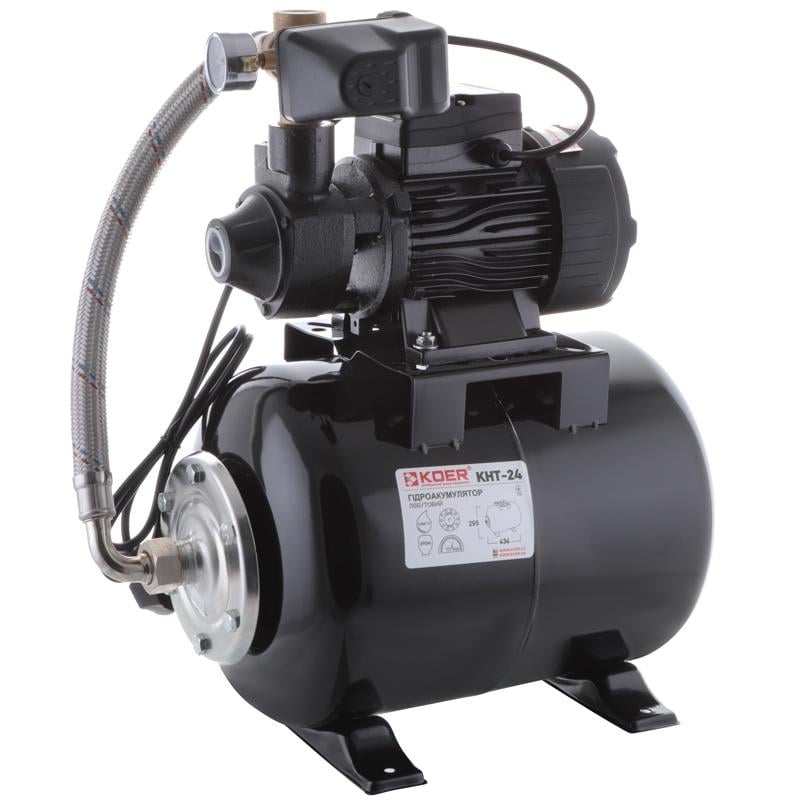 Насосная станция KOER AUTO QB-80 KP2762 750 Вт 24 л (98970)