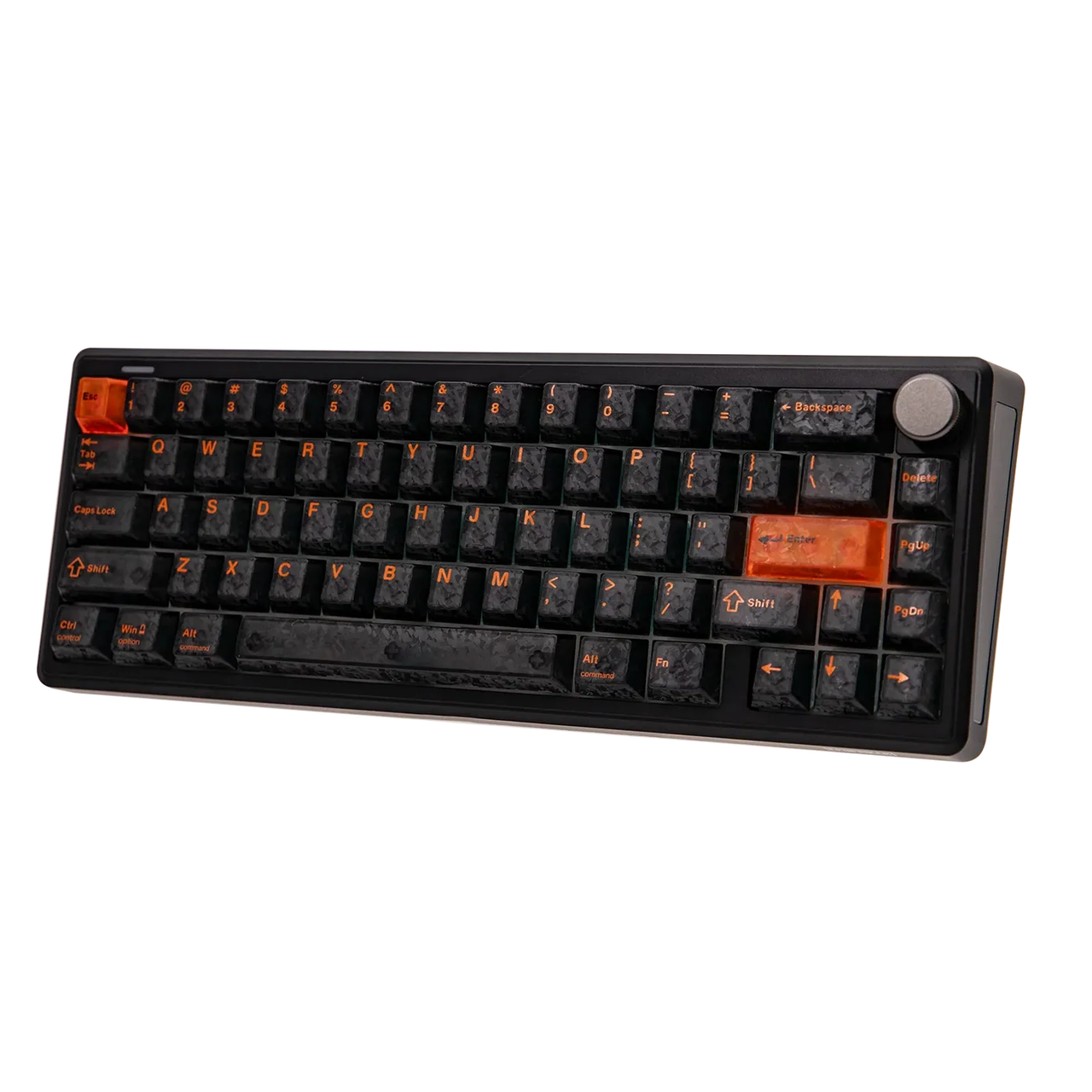 Клавіатура бездротова EPOMAKER TH65 Creamy Jade Switch Black (2000288)