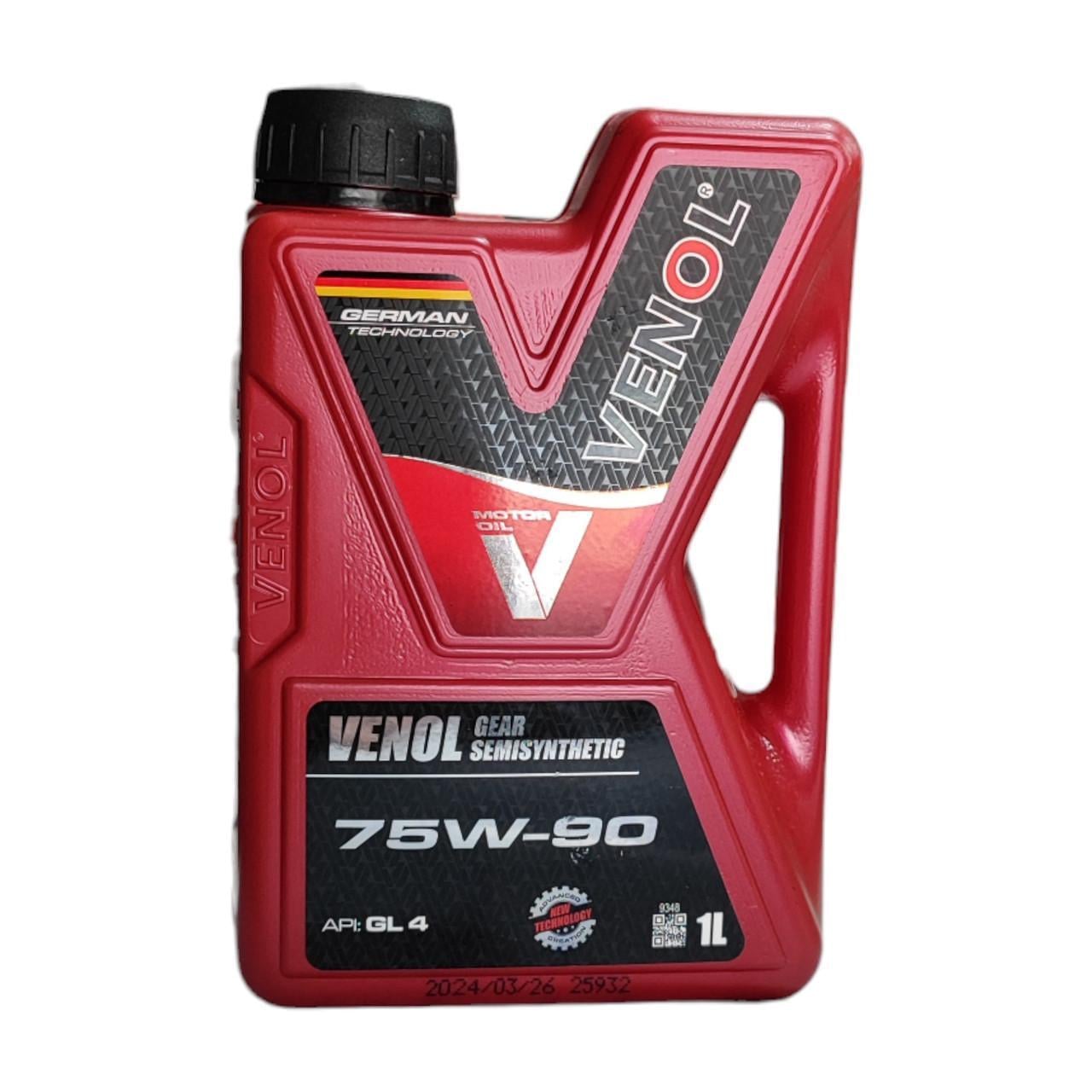 Трансмиссионная смазка Venol 75W-90 GL-4 1 л (3225805383)