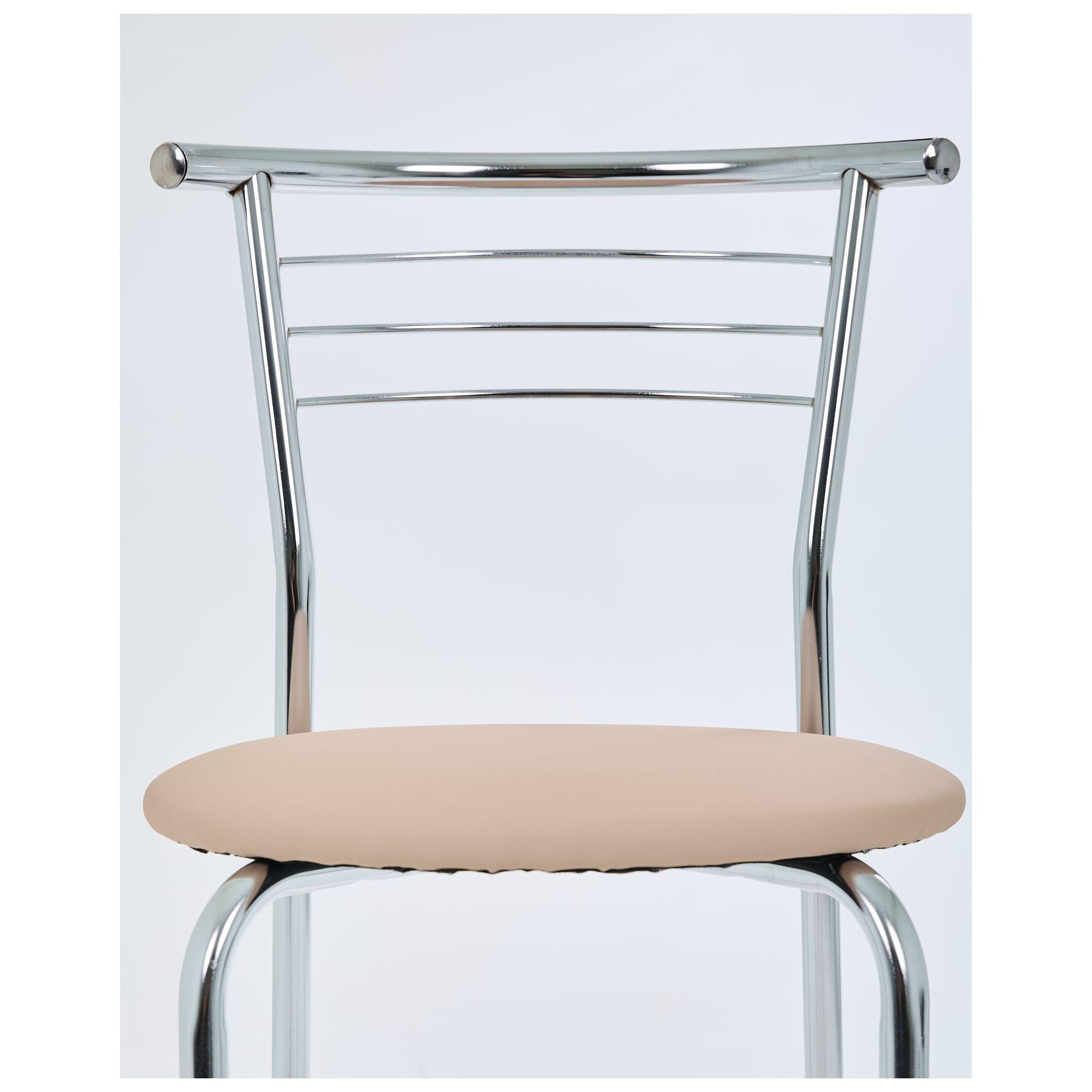 Стілець кухонний Маркос Хром/Бежевий (431064298764873649873168724) - фото 9 Стілець кухонний Маркос Хром/Бежевий (431064298764873649873168724) - фото 9