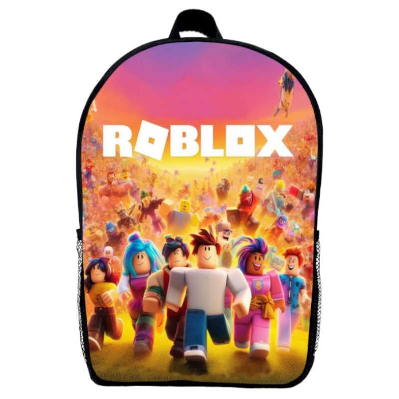Школьный рюкзак детский Roblox R011 29х21х9 см 5 л Черный (2181713716)