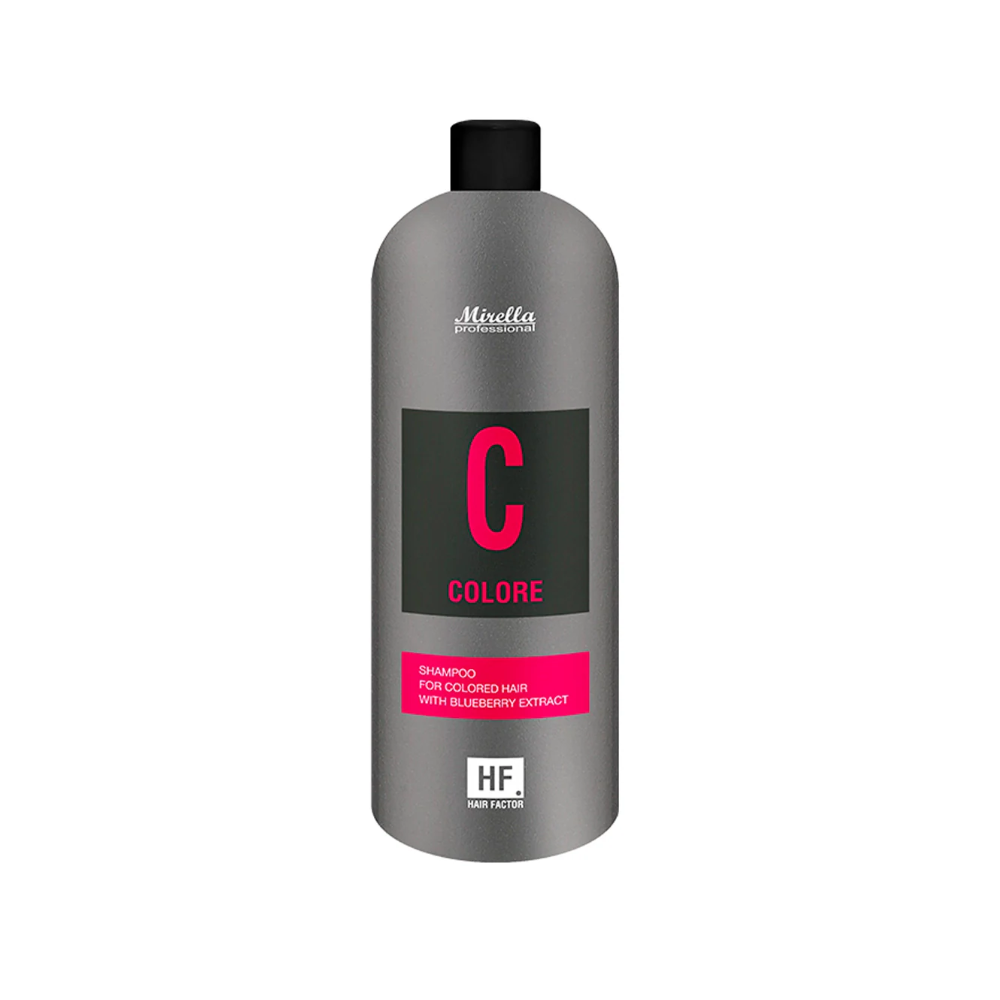 Шампунь для фарбованого волосся з екстрактом чорниці Mirella Professional HF C Colore Shampoo 1000 мл