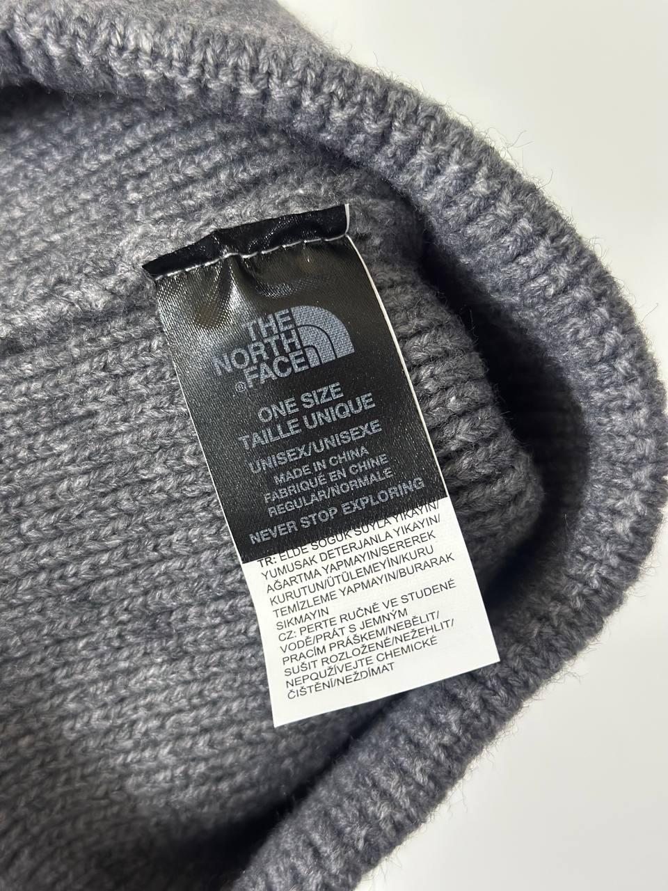 Шапка унісекс THE NORTH FACE (HAT-TNF-004-GRY) - фото 3 Шапка унісекс THE NORTH FACE (HAT-TNF-004-GRY) - фото 3