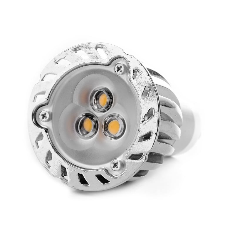 Лампа світлодіодна Brille GU10 6W 3 pcs WW MR16 High power (128177)