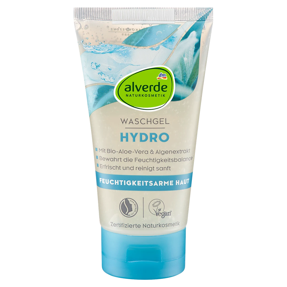 Гидрогель Alverde Naturkosmetik для очистки лица 150 мл (EPI-15102025-148)