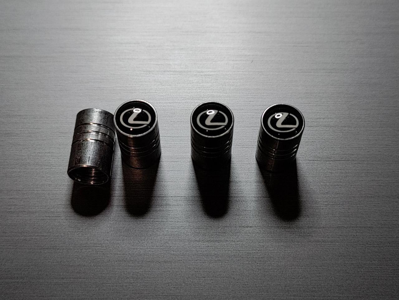 Колпачки на ниппель с логотипом LEXUS металлические (1932693147)