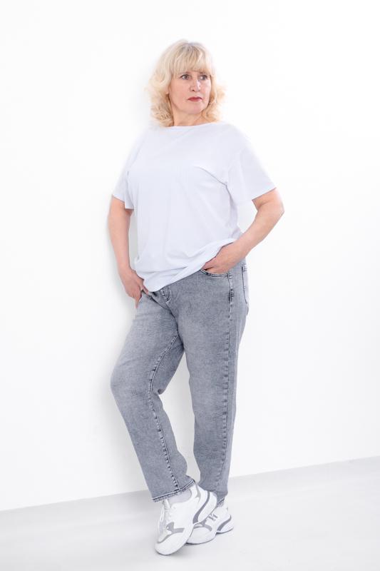 Джинси жіночі батал Носи Своє р. 42 Сірий (10572) - фото 2 Джинси жіночі батал Носи Своє р. 42 Сірий (10572) - фото 2