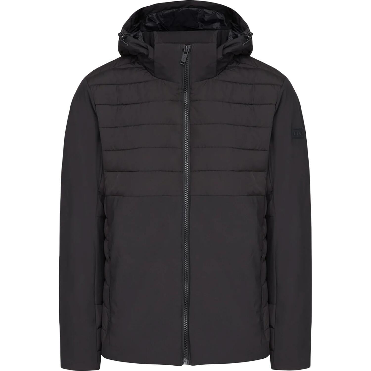 Куртка CMP JACKET HYBRID ZIP HOOD 2XL Черный (32K3247-U901)