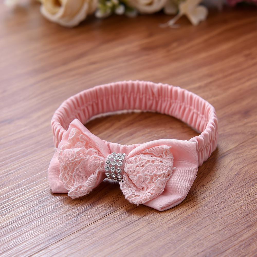 Сукня дитяча святкова Katy Kids Кетта з мереживом та великим бантом та пов'язка 120 см Рожевий (11013280700) - фото 8 Сукня дитяча святкова Katy Kids Кетта з мереживом та великим бантом та пов'язка 120 см Рожевий (11013280700) - фото 8