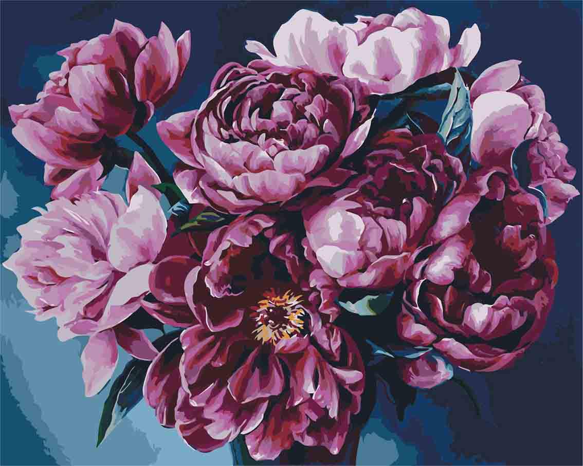 Картина по номерам Идейка Королевский букет 40x50 см (KH2082)