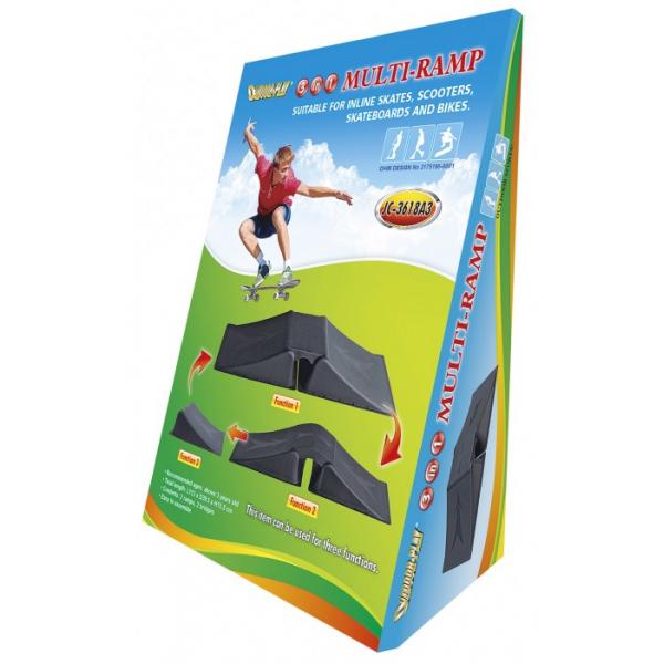 Набір для ролерів Multi-Ramp Outdoor-Play JS-3618A (Аfitnessport27) - фото 2