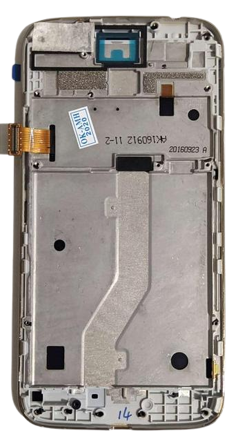 Дисплейный модуль Liquid Crystal Display/Touchscreen для Motorola XT1600/XT1601/XT1603 Moto G4 Play Frame Белый (000052043)