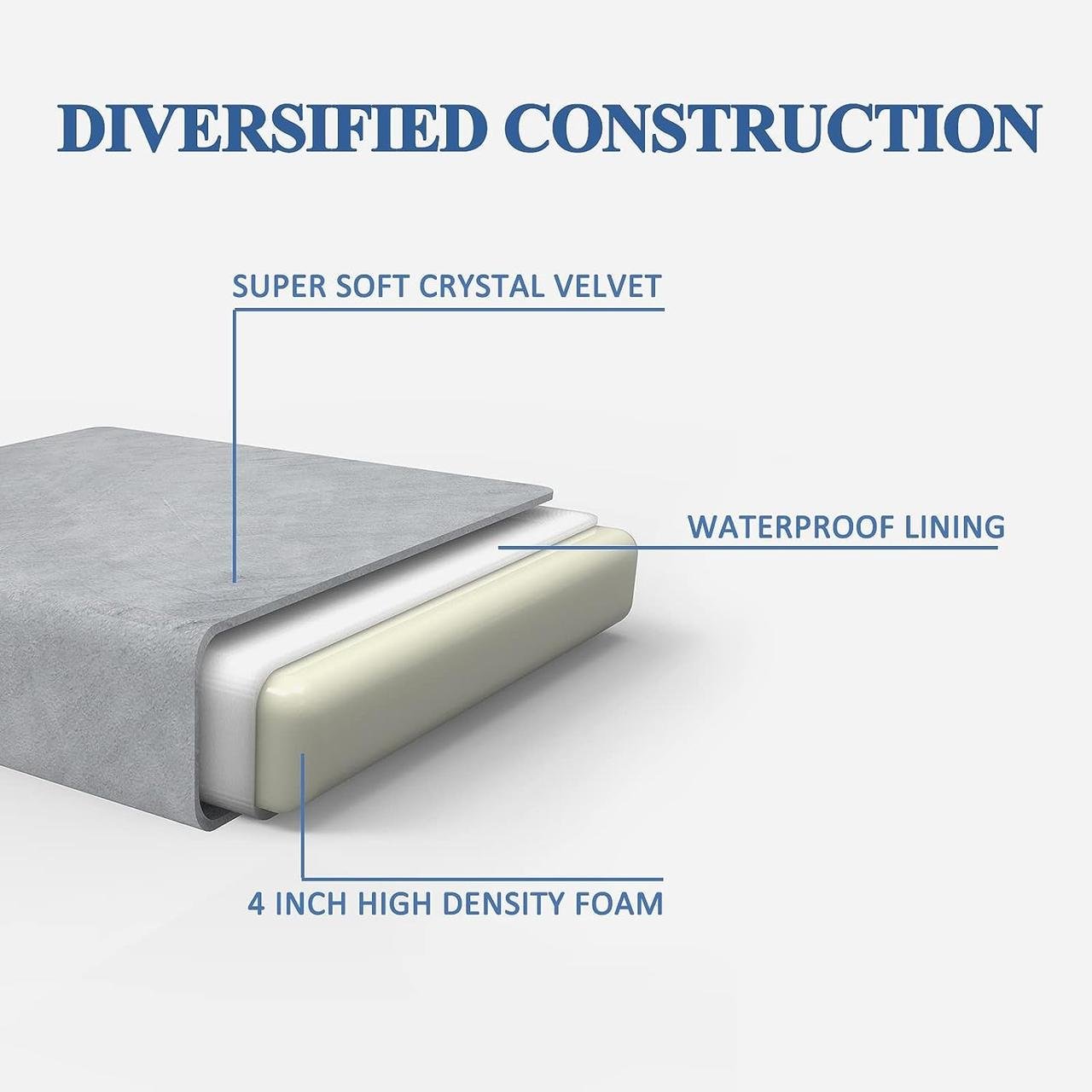 Матрац-трансформер зі знімним чохлом і підкладкою - фото 4