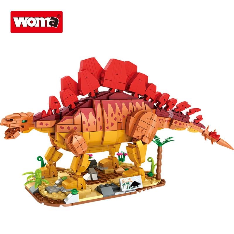 Конструктор детский Динозавры Стегозавр 697 дет. (22773793) - фото 3 Конструктор детский Динозавры Стегозавр 697 дет. (22773793) - фото 3